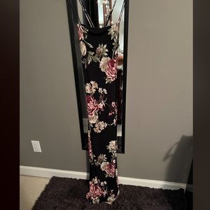 Floral maxi dress